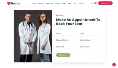 wordpress-doctor-appointment-booking-form