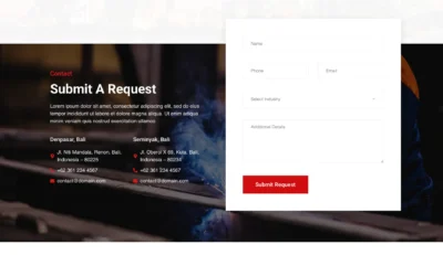 wordpress-finance-team-members-section