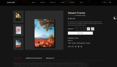 wordpress-frame-product-woocommerce-shop