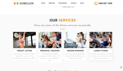 wordpress-gym-services-display-layout