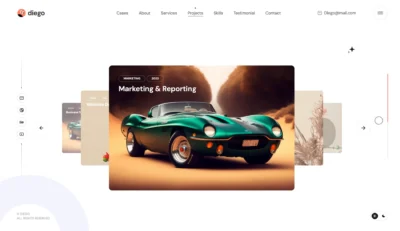 wordpress-light-mode-projects-slider-showcase