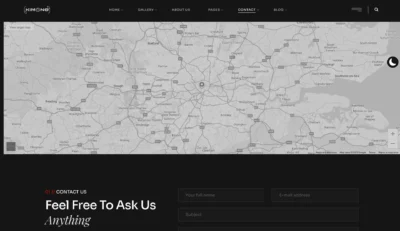 wordpress-map-contact-location-section