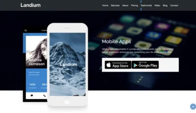 wordpress-mobile-apps-showcase-section