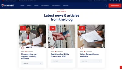 wordpress-municipality-blog-listing-grid