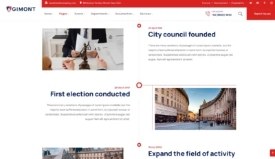 wordpress-municipality-history-timeline-section