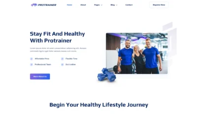 wordpress-personal-trainer-promo-section