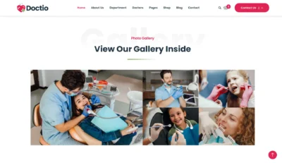 wordpress-photo-gallery-dentist-section