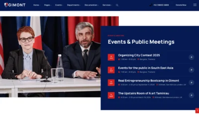 wordpress-political-events-schedule-section