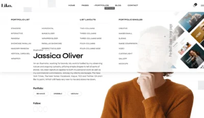 wordpress-portfolio-hover-slider-section