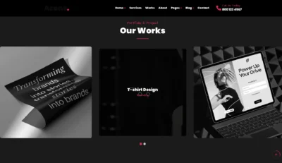 wordpress-portfolio-works-slider-section