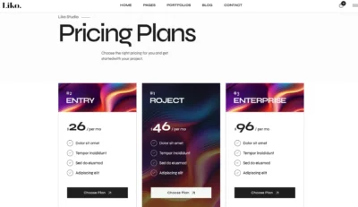 wordpress-pricing-plans-modern-section