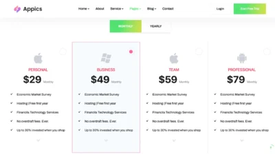 wordpress-pricing-table-ui-layout