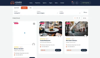 wordpress-real-estate-general-listing-section
