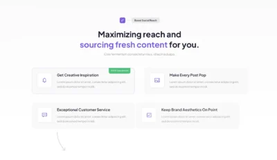 wordpress-social-content-promotion-section