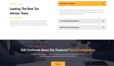 wordpress-tax-consulting-accordion-section
