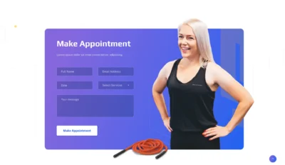 wordpress-trainer-booking-form-layout