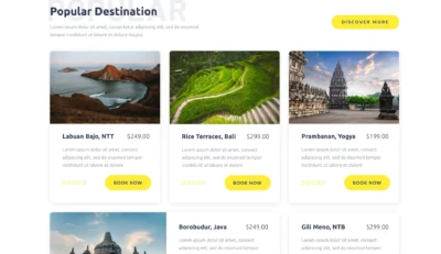wordpress-travel-popular-destinations-section