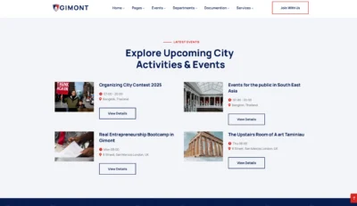 wordpress-upcoming-city-events-listing