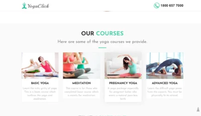 wordpress-yoga-courses-listing-section